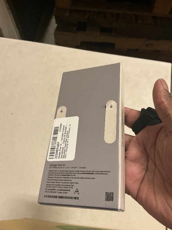 Photo 1 of Google Pixel 10 - Unlocked Android Smartphone - Gemini AI Assistant - Advanced Triple Rear Camera, Fast-Charging 24+ Hour Battery, and 6.3" Actua Display - Obsidian - 128 GB (2025 Model)