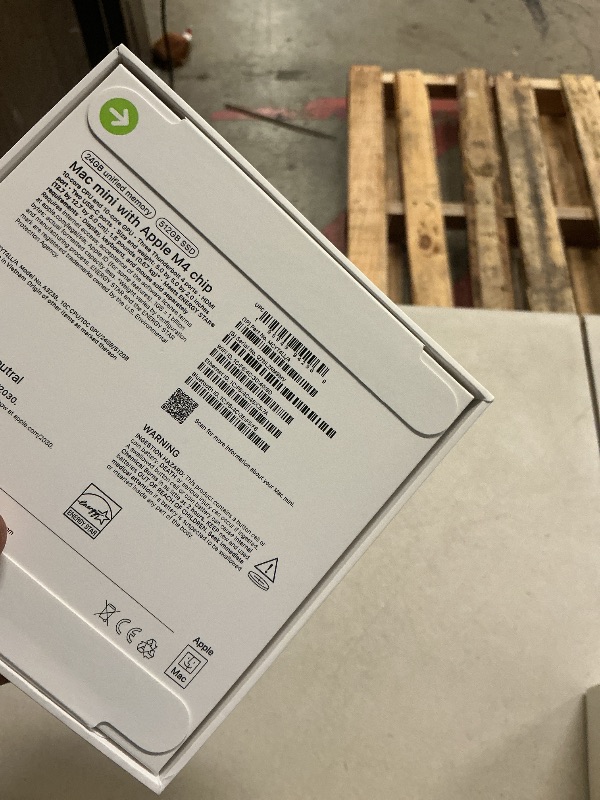 Photo 1 of Apple 2024 Mac mini Desktop Computer with M4 chip with 10?core CPU and 10?core GPU: Built for Apple Intelligence, 24GB Unified Memory, 512GB SSD Storage, Gigabit Ethernet. Works with iPhone/iPad