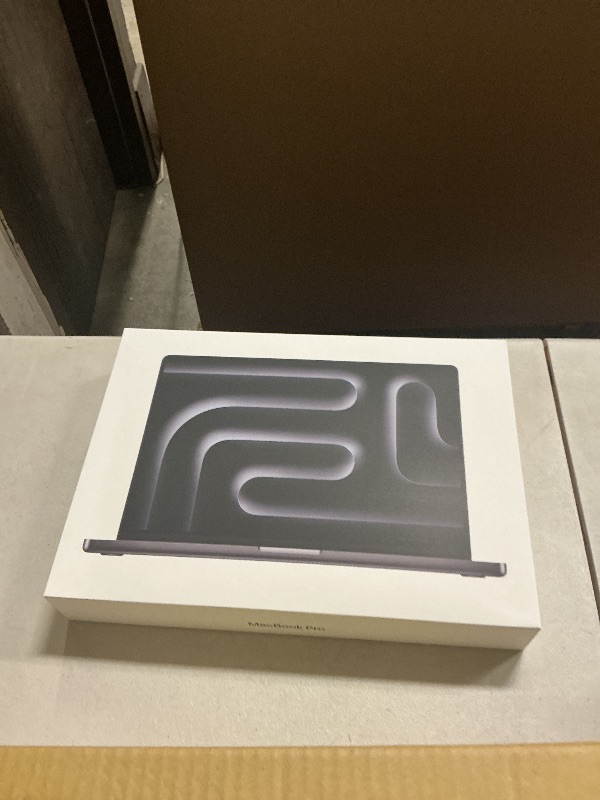 Photo 1 of Apple 2024 MacBook Pro Laptop with M4 Pro, 14?core CPU, 20?core GPU: Built for Apple Intelligence, 16.2-inch Liquid Retina XDR Display, 24GB Unified Memory, 512GB SSD Storage; Space Black