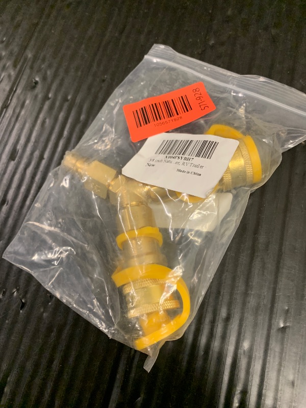 Photo 1 of 3/8 inch Natural Gas Y Splitter, 2-Way Natural Gas Quick Connect Fittings with Shut Off Valve, Conversion Kit for Natural Gas Line, 3/8" Propane Hose, Pizza, Oven, Grill, Generator, Heater, RV Trailer