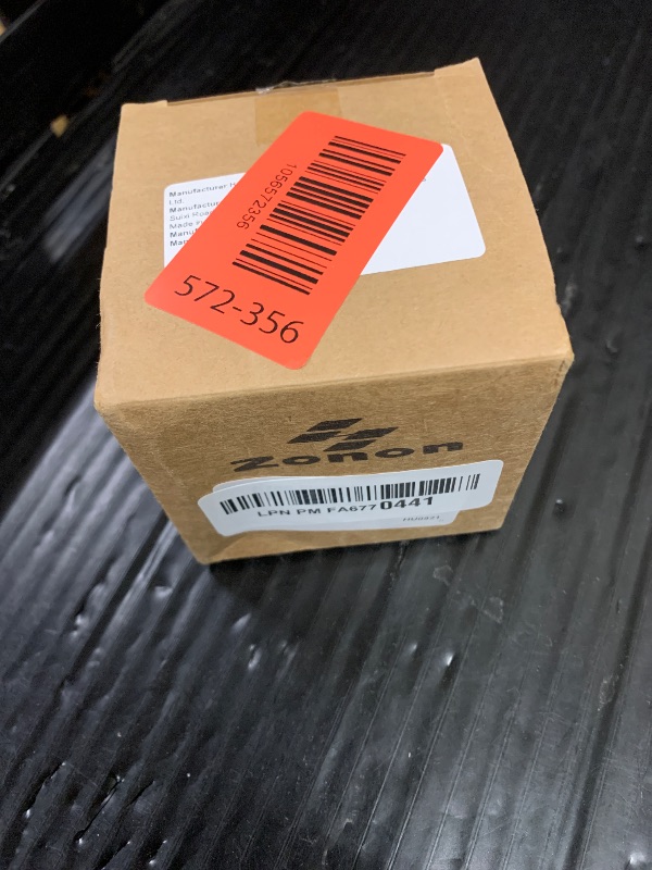 Photo 1 of 300 Pieces Christmas Kraft Paper Stickers Brown Xmas Tags Labels Xmas Themed Name Tags for Present Boxes Decoration Sealing, 2.5 x 2.5 Inch, 4 Patterns Christmas Ball Snowman Bell Elk