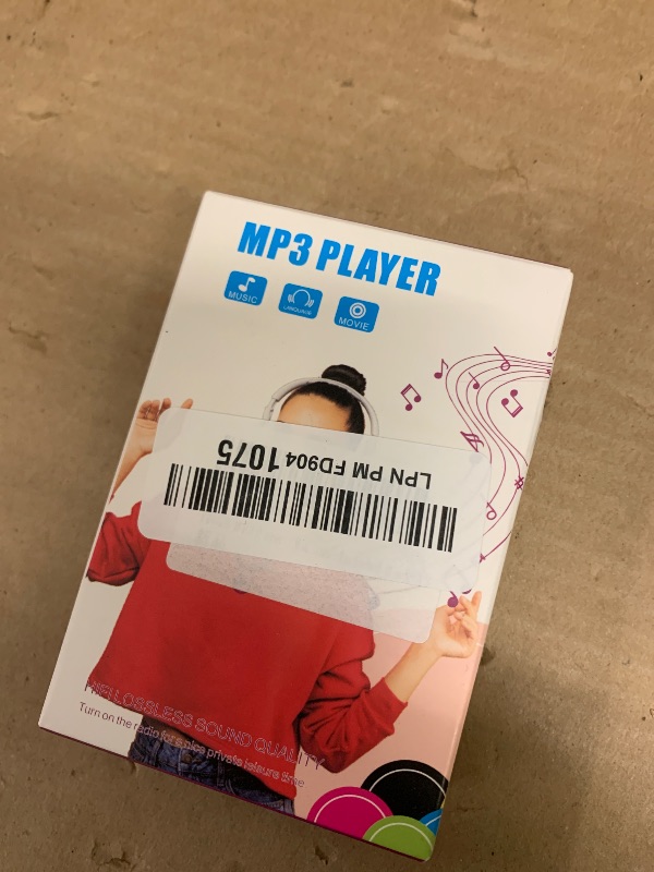 Photo 1 of 144GB MP3 Player - Music Player with Bluetooth 5.2 HiFi Sound Shuffle Single Loop FM Radio Built-in HD Speaker Voice Recorder Mini Design Ideal for Sport Earphones Included-Black-A5