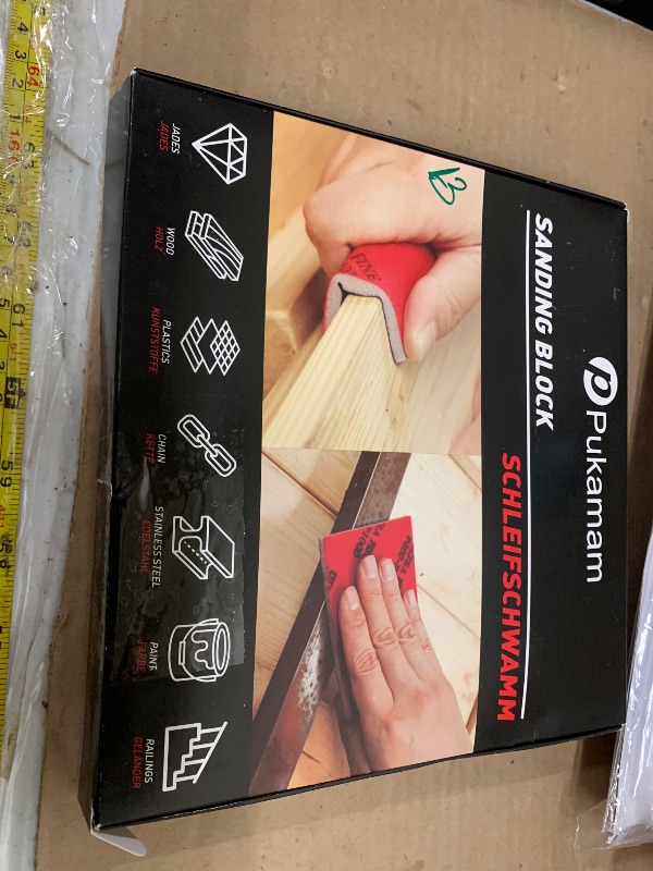 Photo 1 of 24 Pcs Sanding Sponge 80-3000 Grit Sandpaper Assortment, Washable & Reusable Sanding Blocks for Wood, Metal, Drywall, Glazing, Wet Dry Sandpaper for Smooth Finishing