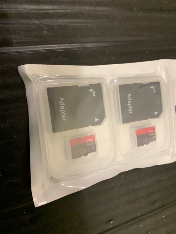 Photo 1 of 2 Pack Micro Memory Card 128GB Class 10 with Adapter High Speed Memory Card for Tablet,Drone