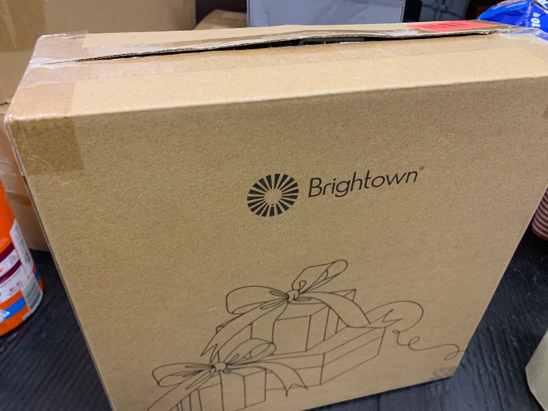 Photo 1 of 3 Pieces Lighted Gift Boxes Christmas Decorations, 12in 10in 8in with 60 Pre-Strung Mini String Lights, Foldable Light up Present Boxes for Indoor Outdoor Holiday Party Christmas Yard Home Art Decor