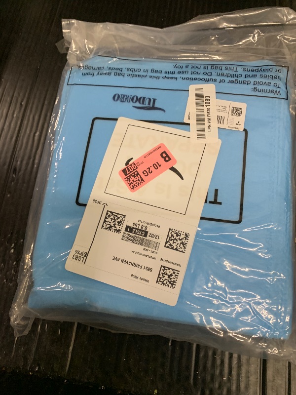 Photo 1 of 20 Pcs Disposable Pillow Case Medical Disposable Pillow Cover Travel Single Use Pillowcase Non Woven Fabric for Hospitals Hotels Home Bedroom Bedding Supplies, 32 x 20 Inches (Light Blue)