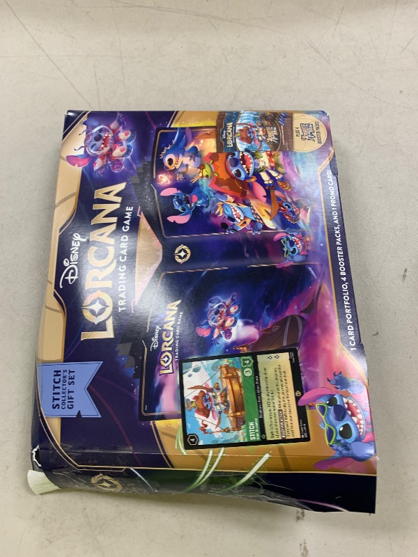 Photo 1 of Ravensburger Disney Lorcana TCG: Azurite Sea Stitch Collector's Gift Set | Deluxe Collectible Set with Over 200 Art Pieces | Ultimate Game Experience for Ages 8+