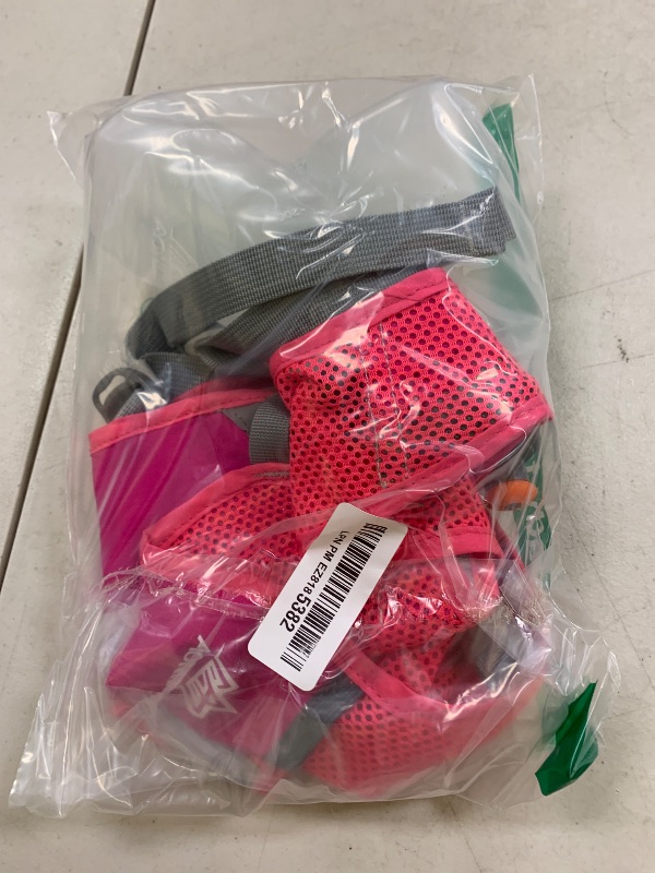 Photo 1 of AONIJIE Marathon Running Vest Pack Water Hydration Backpack Outdoor Sport Bag Cycling Camping Climbing Rucksack (Rose red+2pcs 250ml Bottles)