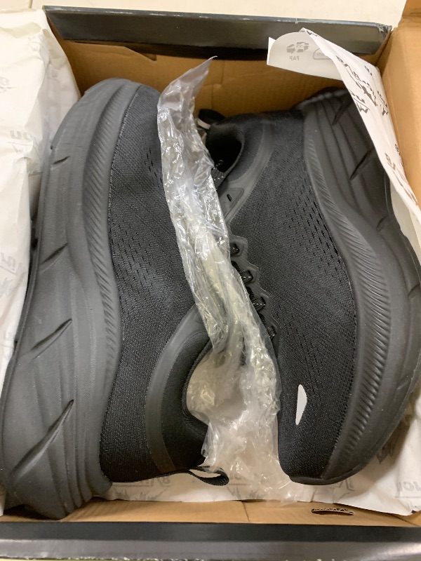 Photo 1 of NORTIV 8 Men's Comfortable Walking Shoes MovePropel Athletic Breathable Gym Workout Tennis Jogging Cross Training Non Slip Fashion Running Sneakers,Size 10,All Black,SNWS247M