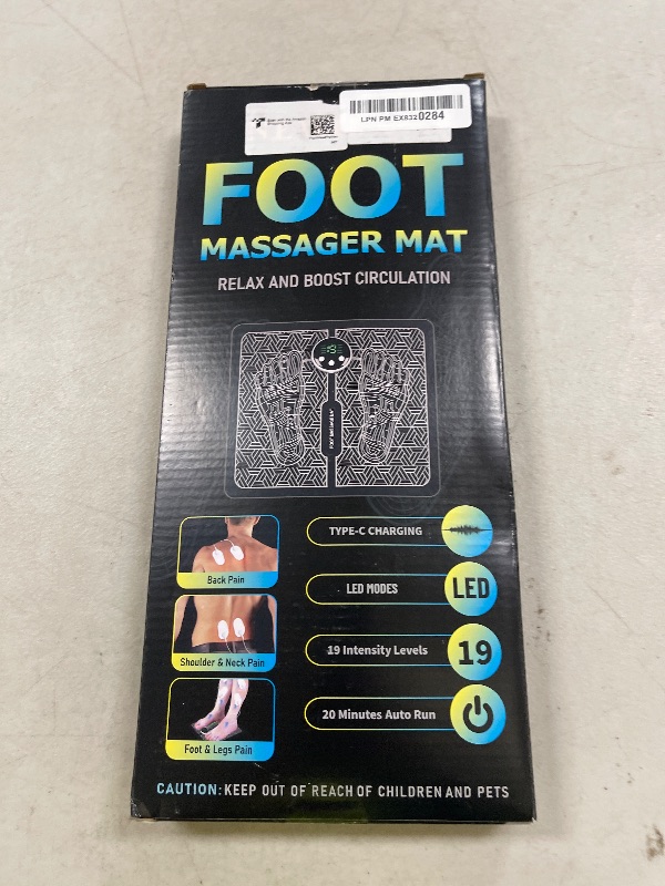 Photo 1 of Phixnozar Transcutaneous Electronic Nerve Stimulator, EMS Foot Massager for Muscle Relaxation, LCD Display Screen,Back & Legs Massager