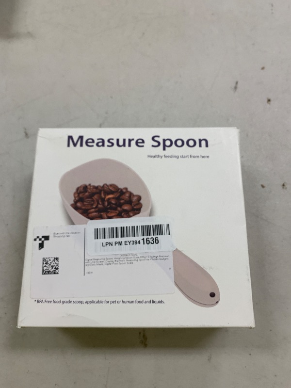Photo 1 of 2025 New Digital Measuring Spoon, Digital Food Measuring Scoop Scale - Electronic Kitchen Measuring Spoon Scale for Cooking Baking - Smart Adjustable Measure Cup for Home Cooks Bakers Chefs Pet Owners