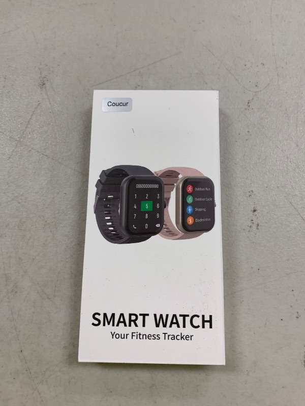 Photo 1 of Smart Watch for Men Women (Answer/Make Call), 1.96" HD Fitness Tracker Running Watch, IP68 Waterproof,Pedometer, Sleep/Step/Activity/Heart Rate Monitor,110+ Sport Mode Smartwatch for iOS Android
