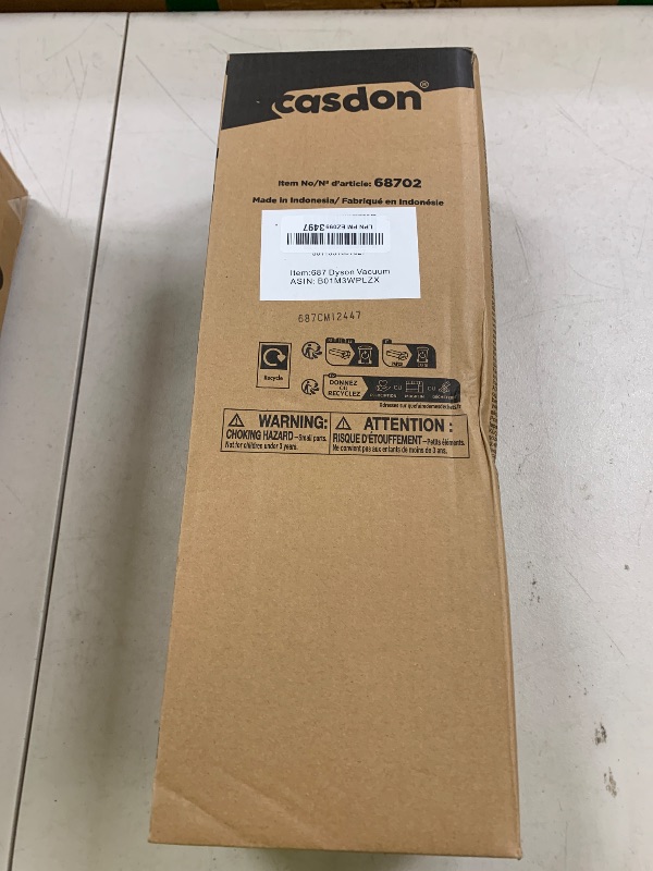 Photo 1 of Casdon Dyson Cordless Vacuum Interactive & Officially Licensed Toy Dyson Vacuum For Children Aged 3+ Realistic Role-Play Fun, Purple and Orange