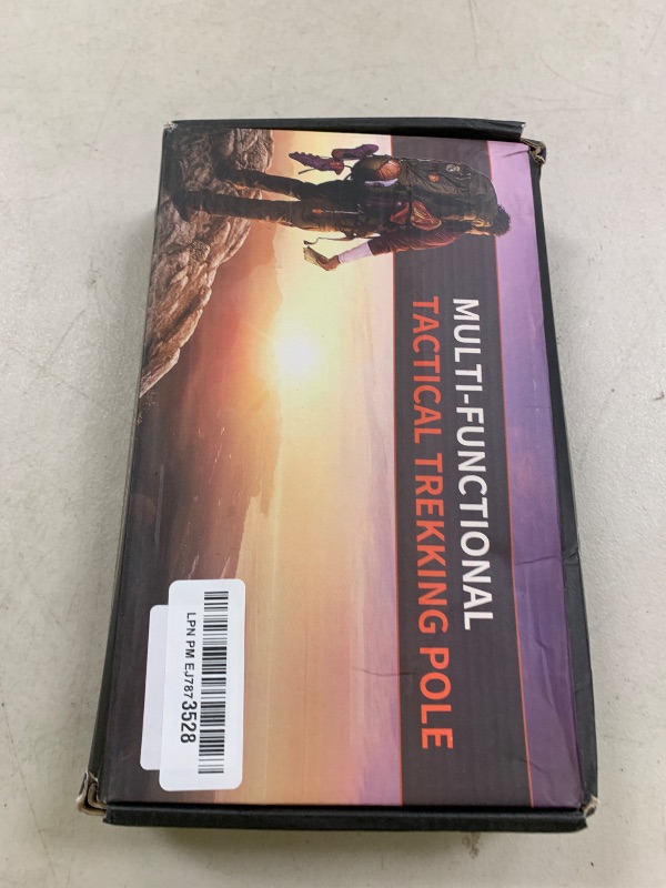 Photo 1 of Multifunctional Trekking Pole, Lightweight 6-Section Multifunctional Folding Trekking Pole, Internal Storage Tools, Canvas Storage Bag, Easy to Carry, Suitable for Outdoor Hiking