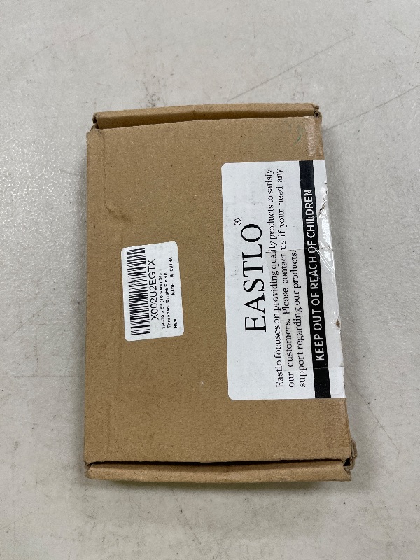 Photo 1 of 1/4-20 x 5 (10 Sets) Stainless Steel Hex Bolts Screws with Nuts Flat Washers Lock Washers, 304 SS 18-8, Hexagon Head, Fully Machine Threaded, Bright Finish