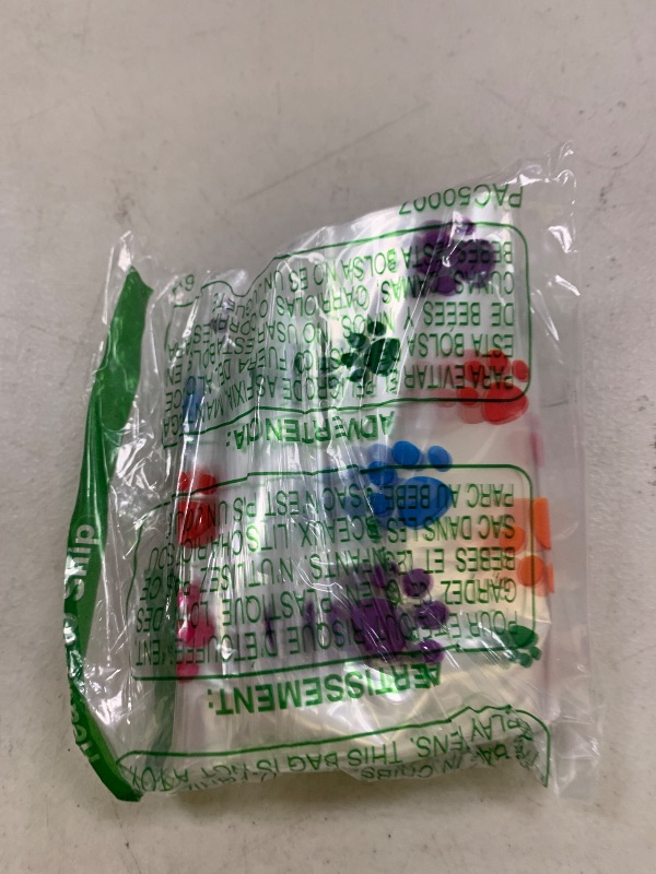 Photo 1 of Blulu 200 Pcs Pet Paw Cellophane Bags Dog Party Favor Heat Sealable Treat Paw Gift Cat Candy Bags with 200 Pcs Silver Twist Ties for Pet Party Favors (Colorful)