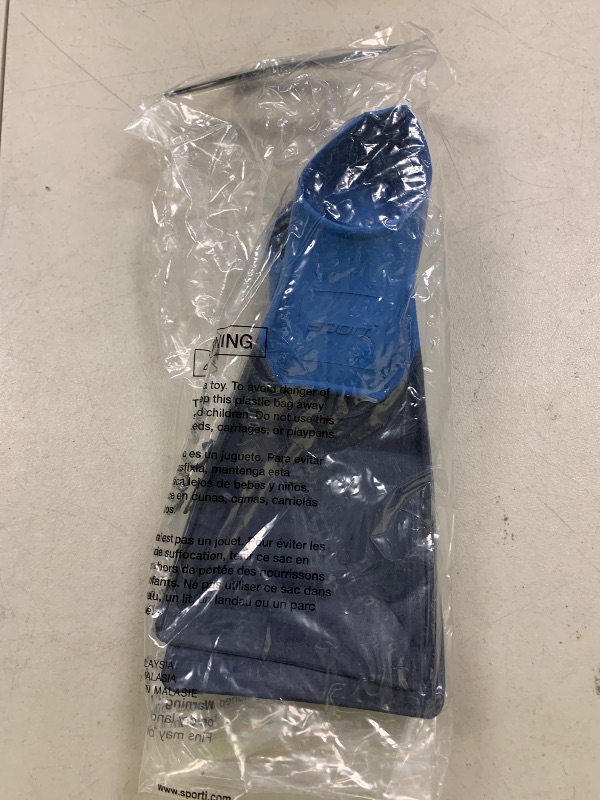 Photo 1 of Sporti Essential Floating Swim Fins - NavyBlue - Toddler 11-12