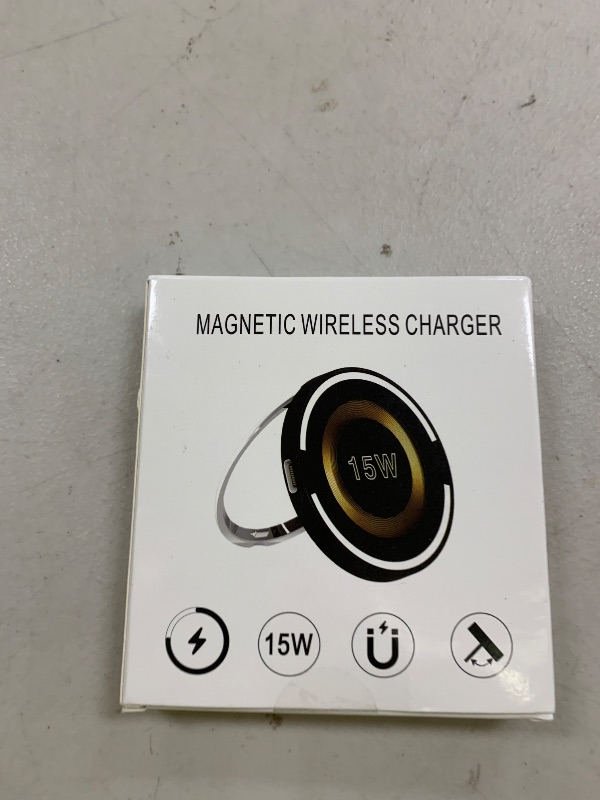 Photo 1 of 15W Samsung S25 Ultra Fast Wireless Charger MagSafe Charger for Samsung Galaxy S25 Ultra S24 FE S24 S23 Ultra S22 Pixel 10 9a 9 8 7 Pro,Magnetic Wireless Charging Pad for iPhone 17 16 15 14 13 Pro Max