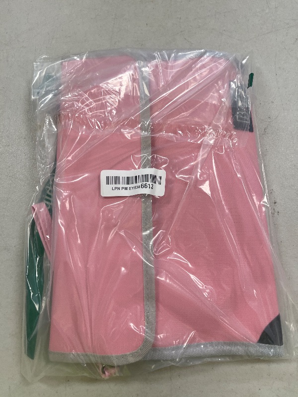 Photo 1 of BALAPERI Fireproof Document Bag with Lock - 5200°F Heat Insulated, Water Fire Proof Bag with Zipper, Fireproof Money Bag for Cash, A5 Size Documents, Passport and Valuables, 11”X 7.7”(Pink)