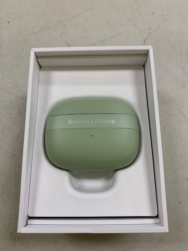 Photo 1 of Bowers & Wilkins Pi8 Wireless Earbuds (Jade Green), in-Ear Bluetooth Earphones with Qualcomm Chipset & aptX Lossless, Active Noise Cancelling Earbuds, 3 Built-in Mics, 15-Min Quick Charging