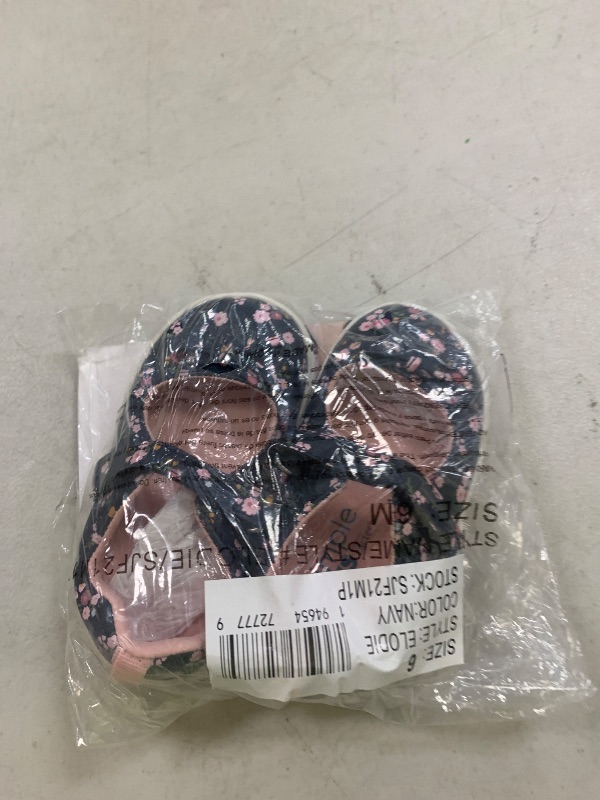 Photo 1 of Simple Joys by Carter's Girls Elodie First Walker Shoe, Navy