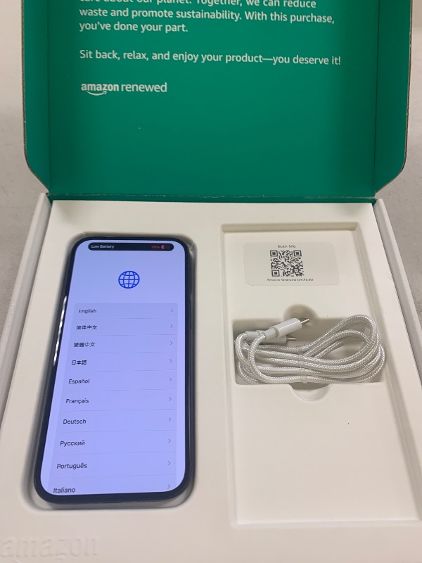 Photo 1 of Apple iPhone 15, 128GB, Black - Unlocked (Renewed Premium)