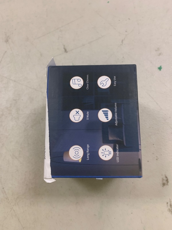 Photo 1 of SURFOU Wireless Door Alarms Chime, 1000FT Range 55 Ringer 5 Volume, Easy to Install, IP55 Waterproof -1 Sensors 1 Receiver