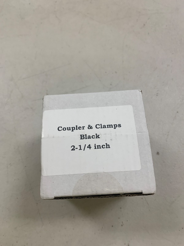 Photo 1 of 2.25in ID Straight Silicone Hose Coupler with Stainless Steel Hose Clamps, 2-1/4 in Silicone Coupler High Temp 4-Ply Reinforced 3in Length