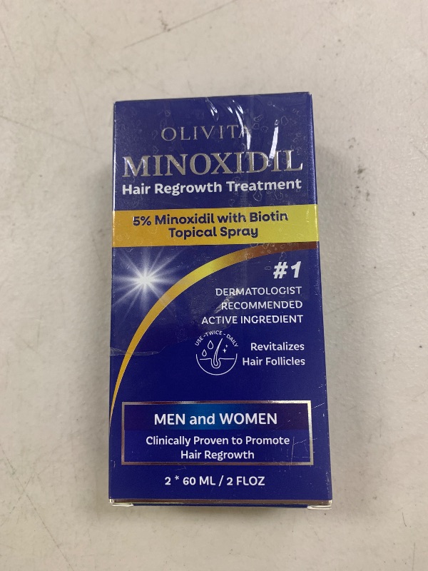 Photo 1 of 5% Minoxidil for Men and Women Hair Growth: Minoxidil Spray Hair Regrowth Treatment Serum with Biotin & Rosemary -Stop Hair Thinning and Hair Loss For Stronger Thicker Longer Hair