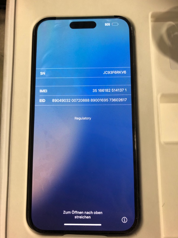 Photo 1 of Apple iPhone 15 Pro Max, 512GB, Blue Titanium - Unlocked (Renewed Premium)