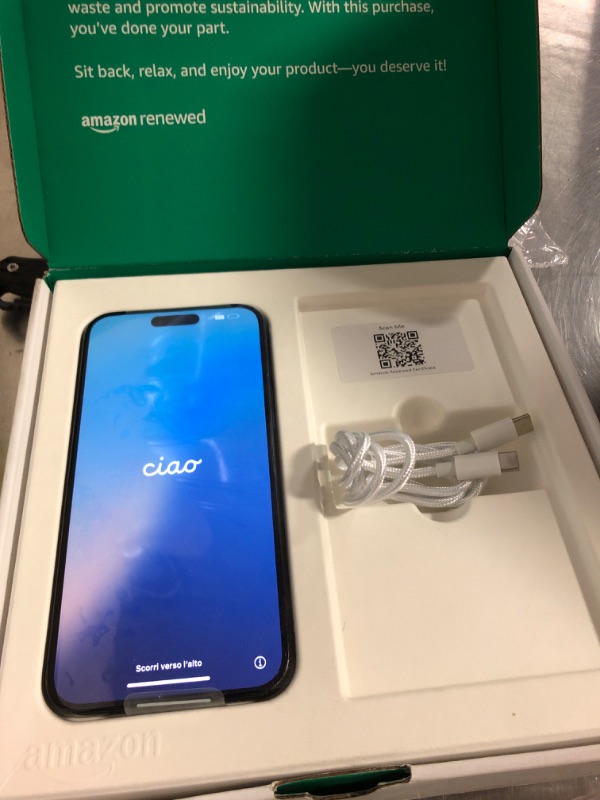 Photo 1 of Apple iPhone 15 Pro Max, 512GB, Blue Titanium - Unlocked (Renewed Premium)