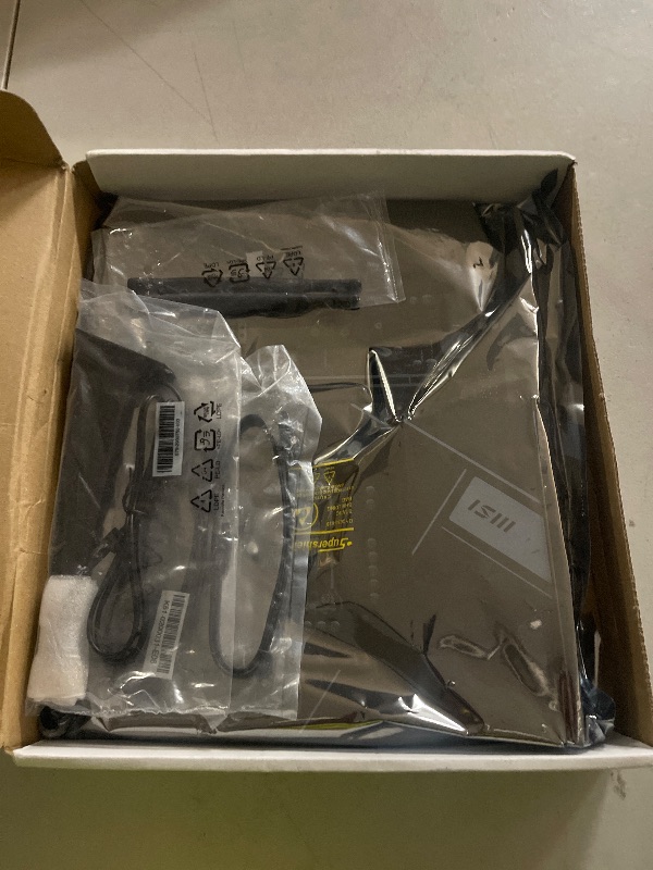 Photo 1 of MSI PRO Z790-A WiFi ProSeries Motherboard (Supports 12th/13th Gen Intel Processors, LGA 1700, DDR5, PCIe 5.0, M.2, 2.5Gbps LAN, USB 3.2 Gen2, Wi-Fi 6E, ATX) (Renewed)