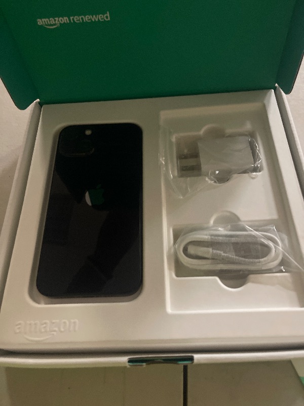 Photo 1 of Apple iPhone 13, 128GB, Midnight - Unlocked (Renewed Premium)