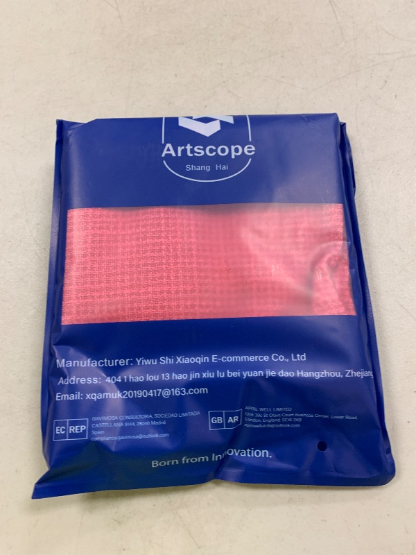 Photo 1 of Artscope Outdoor Waterproof Throw Pillow Covers 16x16 Inch Decorative Linen Outdoor Pillows Cushion Case for Patio Couch Sofa - Hot Pink