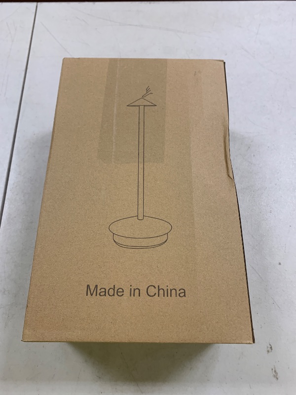 Photo 1 of XMINKDZA Portable Led Cordless Lamp Table Light 2 Pack, Rechargeable 6000mAh Battery Outdoor Table Lamp for Dinning Restaurant Patio Bedroom Camping, IP54 Waterproof, Dimmable