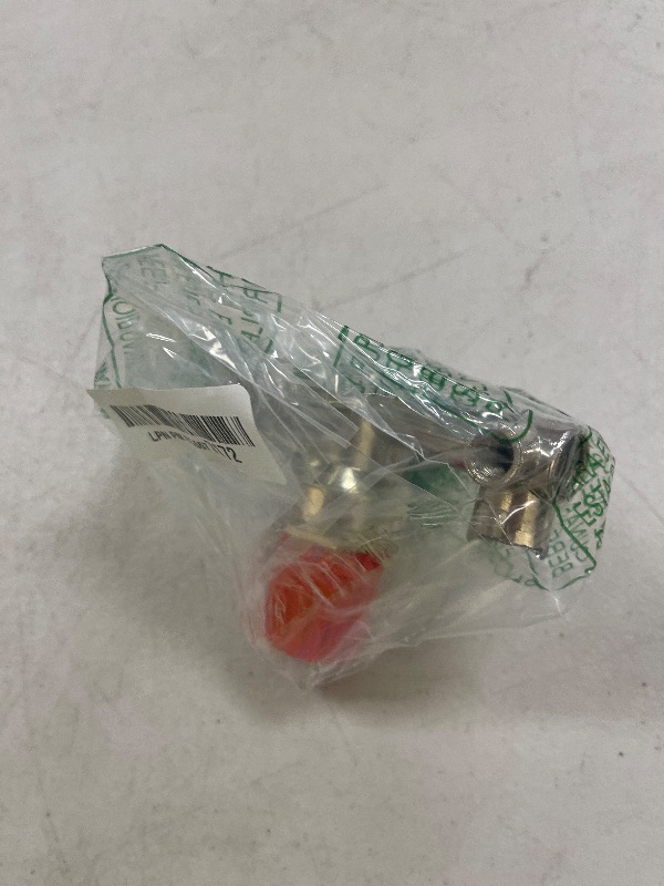 Photo 1 of COMOK Double Outlet Tube Zinc Alloy Air Compressor Fittings Red Cap Regulator Pressure Valve Switch Manifold Part Accessories