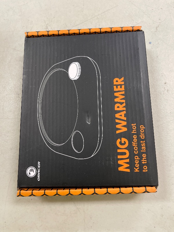 Photo 1 of Oracer Coffee Mug Warmer for Desk, Electric Cup Heater for Tea Milk Beverages with Adjustable Temperature Display, Auto Shut Off Timer Mug Sensor, Candle Wax Heating Plate, Ideal Gift Accessory