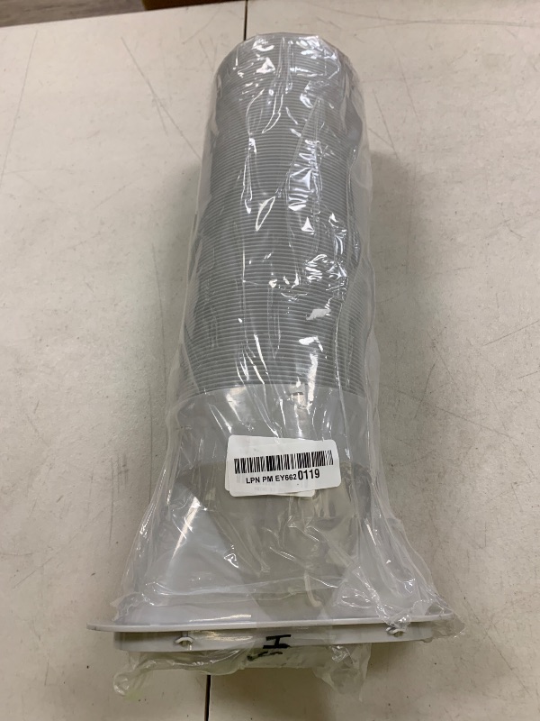 Photo 1 of Nihoney Portable Air Conditioner Window Vent Kit with Exhaust Hose 5.1 Inch Diameter, Adjustable 59 Inch Length Exhaust Hose for AC Seal Plate with Universal for Sliding Window