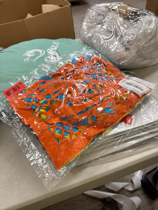 Photo 1 of 20 Frontales Pack Altar de Ofrendas Supplies Kit Dia de Muertos Day of The Dead Decoration Colorful Medium Size Tissue Paper Mexican Papel Picado Sheets.