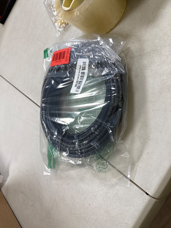 Photo 1 of Cat6 Outdoor Ethernet Cable 50ft, 24AWG 10Gbps Support Cat8/7 Network, Pure Copper, Direct Burial Waterproof Underground Anti-UV (1Ft 3Ft 5Ft 10Ft 15Ft 20Ft 30Ft 40Ft 50Ft 60Ft 75Ft 100Ft 150ft 200ft)