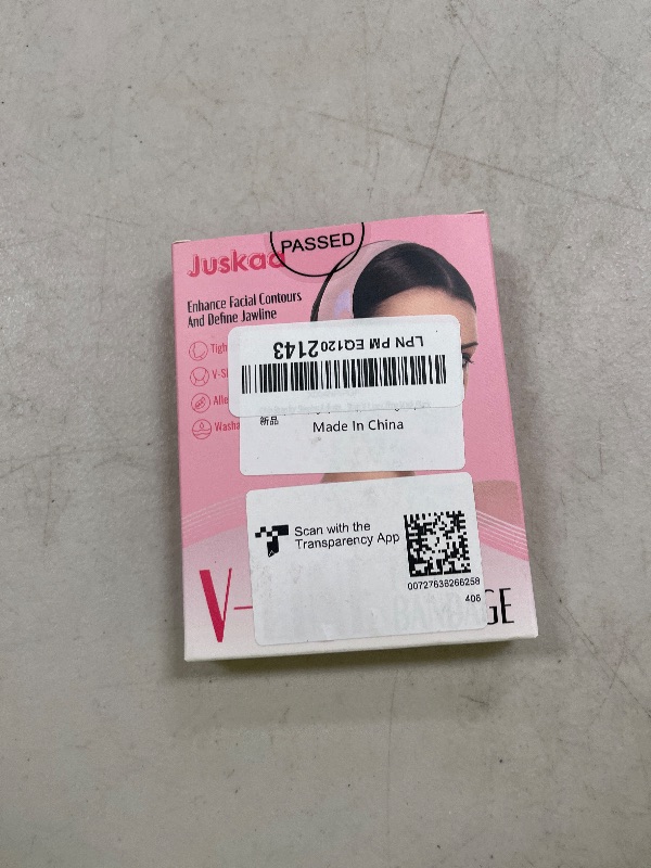Photo 1 of Juskaa Chin Strap for Sleeping,Adjustable Chin Strap,Jaw Strap,Jawline Shaper,V Line Lifting Mask,Black,M
