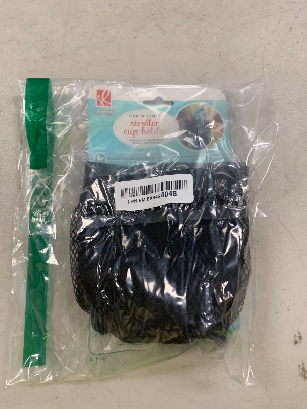 Photo 1 of J.L. Childress Cup 'N Stuff Stroller Cup & Phone Holder - Accessories for Baby Strollers, Wheelchairs, Scooters, Walkers, Universal Fit for UPPAbaby, Doona, & More, Drink & Bottle Holder - Black