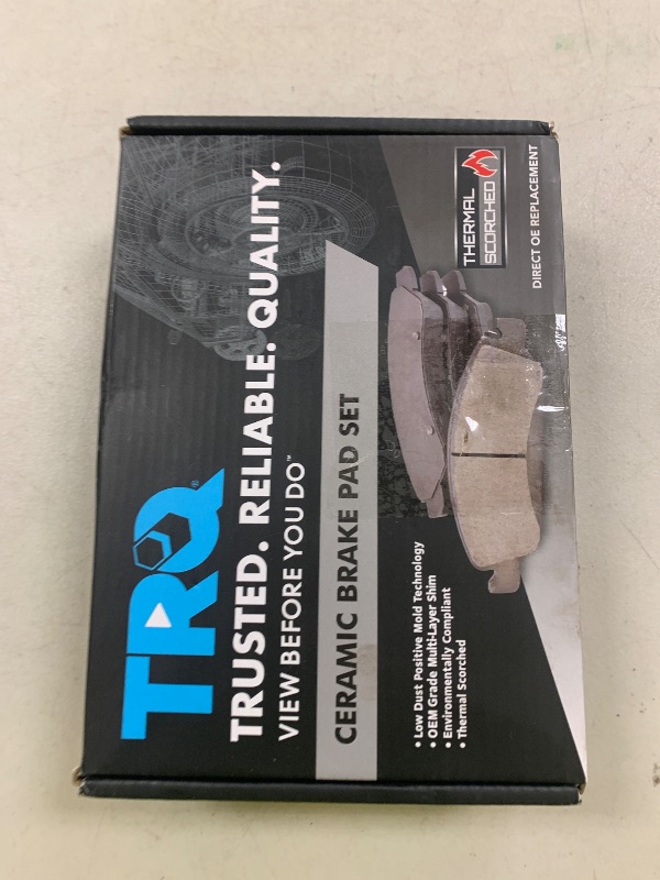 Photo 1 of TRQ Front Brake Pads Ceramic Compatible with 2020-2022 Mercedes-Benz CLA250 GLA250 GLE350