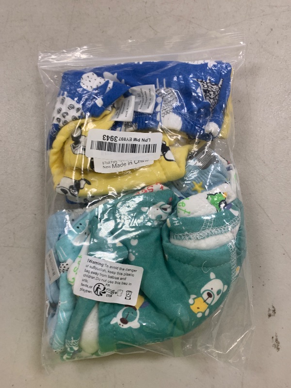 Photo 1 of Potty Training Pants for Boys Girls, Learning Designs Training Underwear Pants (8 Packs, 3-5T, White)