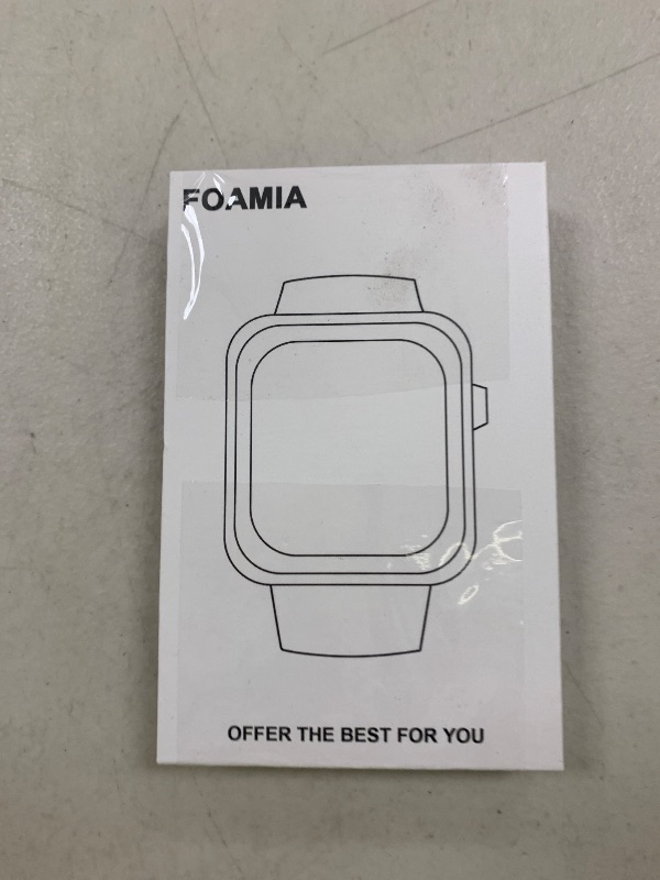 Photo 1 of Foamia 2 Pack Case for Apple Watch Screen Protector, Hard PC Case with Tempered Glass Protective Cover Guard Bumper, Slim Apple Watch Cover for iWatch Series 11 Series 10 - Black/Black 46mm