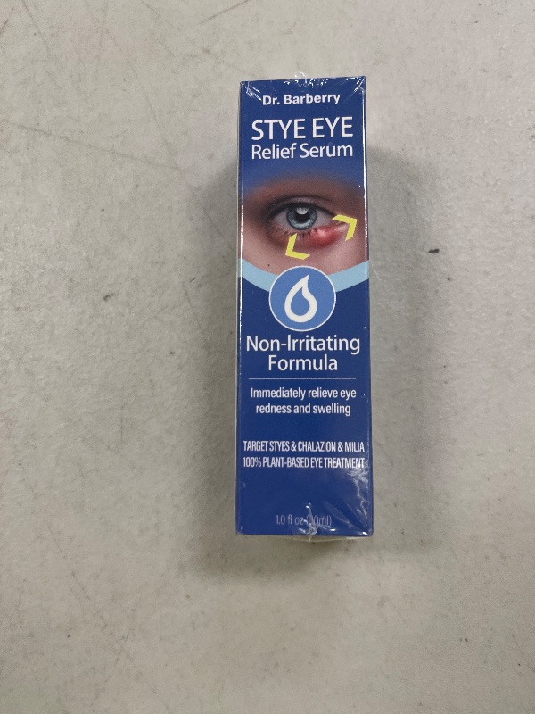 Photo 1 of Stye Eye Treatment, Natural Stye Remover, Eye Stye Relief Serum, Premium Formula - Gentle Cleanser for Chalazion & Blepharitis (1 Fl Oz (Pack of 1))