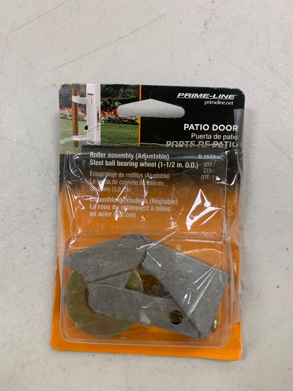 Photo 1 of Prime-Line D 1533 1-1/2 In., Steel, Sliding Door Roller Assembly, Fleetwood and Fullview (Single Pack)