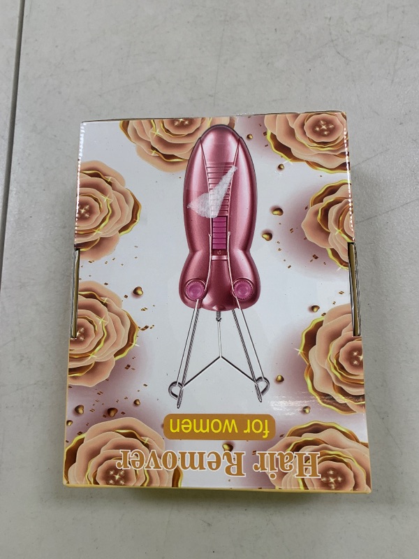 Photo 1 of WAYCOM Ladies Facial Hair Remover Electric Women's Beauty Epilator Facial Threading Hair Removal Shaver Face Massager Pull Faces Delicate Device Depilation -Birthday Christmas Day Present(Purple)