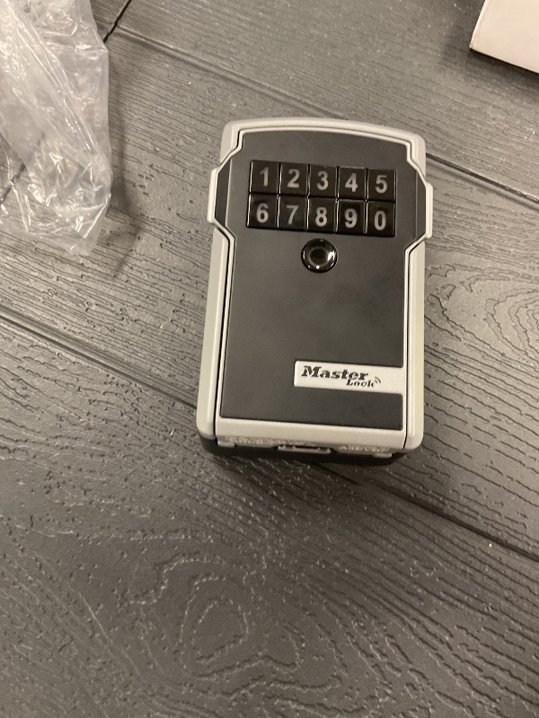 Photo 3 of Master Lock Digital Lock Box for Keys with Code, Electronic Wall Mount Key Safe with Bluetooth Connection to iOS/Android App and Sharable Keypad Codes, 3-1/4 Inches Wide, ?5441EC