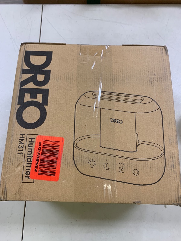 Photo 1 of Dreo Humidifiers for Bedroom, 4L Top Fill for Large Room, 36H Runtime, 28 dB Quiet Supersized Cool Mist Air Humidifier for Baby Nursery, Plants, Indoor, Night Light, Easy to Clean & Fill